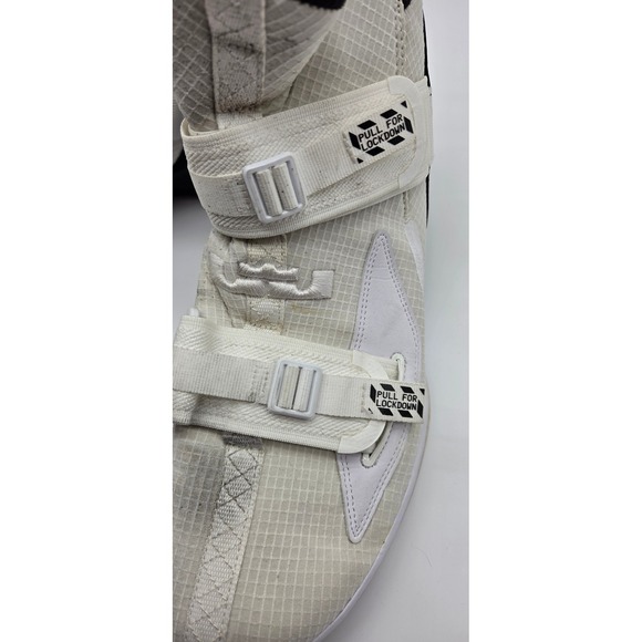 Nike LeBron Soldier 14 White Black AR4225-100 Mens Size 13 Basketball Shoes main image 5